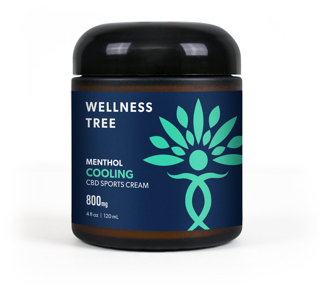 CBD Cooling Menthol Sports Cream (800 mg)