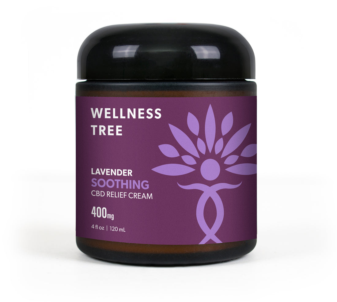 CBD Soothing Lavender Relief Cream (400 mg)